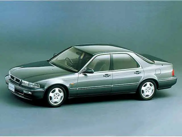 Honda Legend (KA7) 2 поколение, рестайлинг, седан (09.1992 - 01.1996)